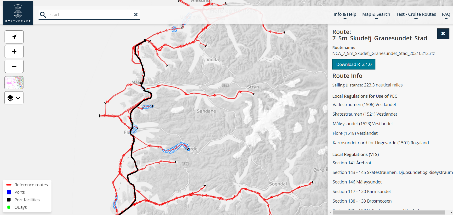 Digital Rutetjeneste | Kystverket - Tar Ansvar For Sjøveien