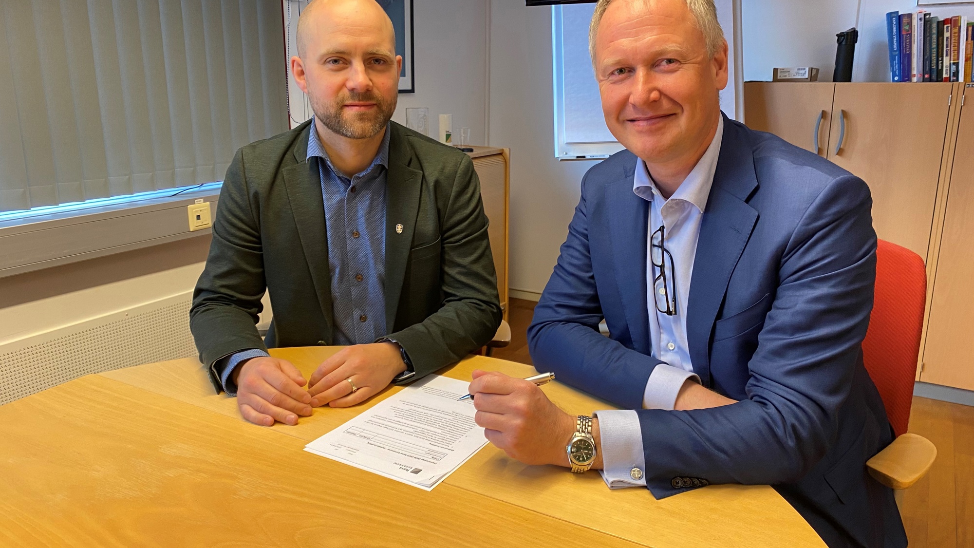 Signerte samarbeidsavtale for Innseiling Mo i Rana-prosjektet ...