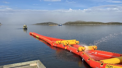 Øvelse oljevern Gjesvær